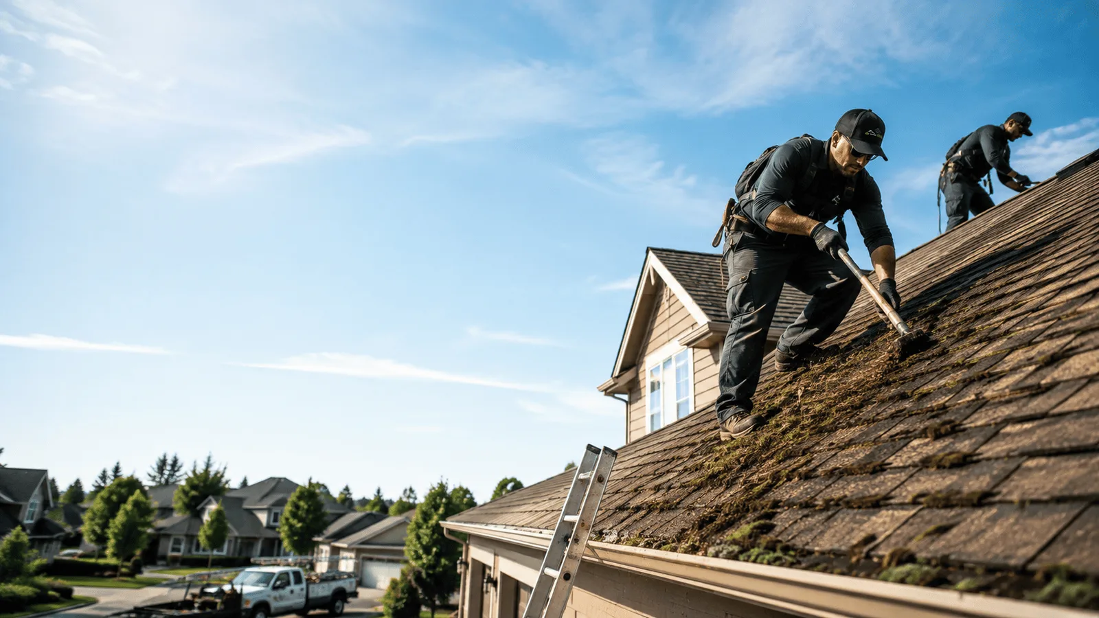 Roof Moss Removal in Russell, KY near me